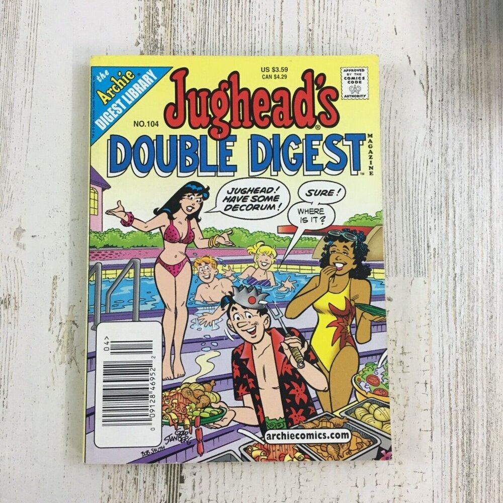 Jughead Double Digest Magazine #104 Archie Comics Book 2004